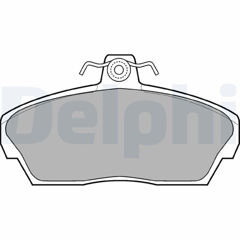 JEU DE PLAQUETTES DE FREIN