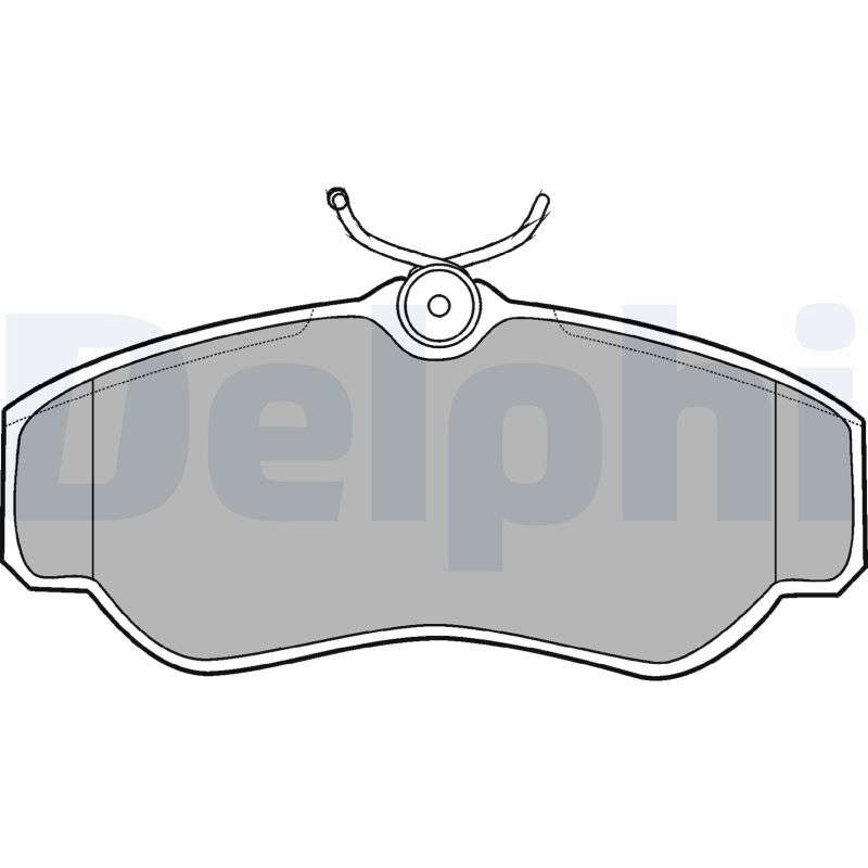 JEU DE PLAQUETTES DE FREIN