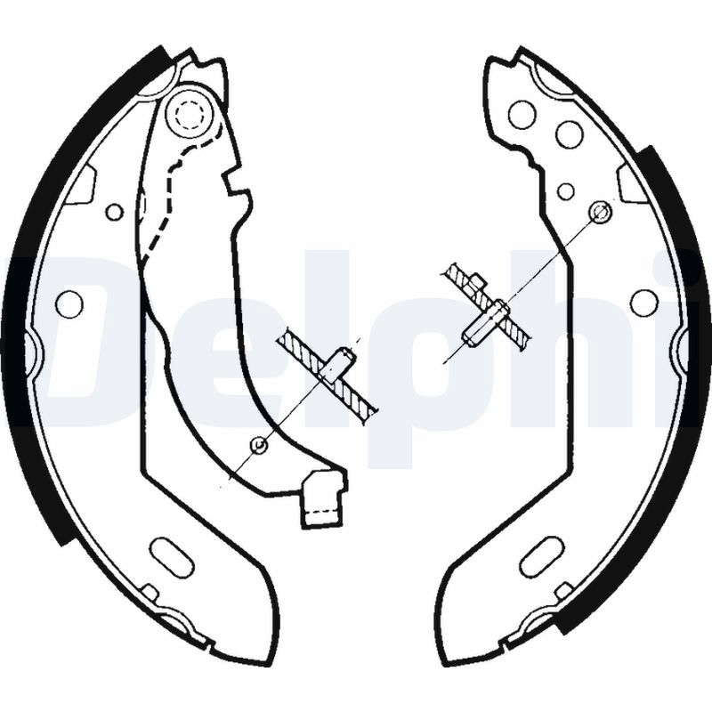 JEU DE MACHOIRES DE FREIN