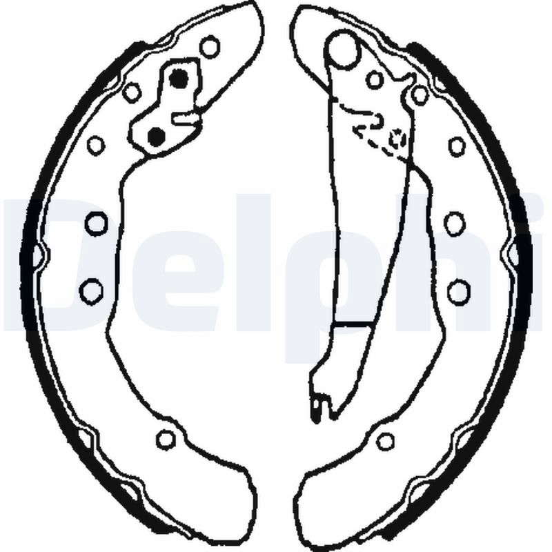 JEU DE MACHOIRES DE FREIN