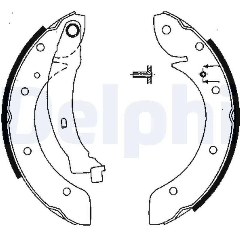 JEU DE MACHOIRES DE FREIN