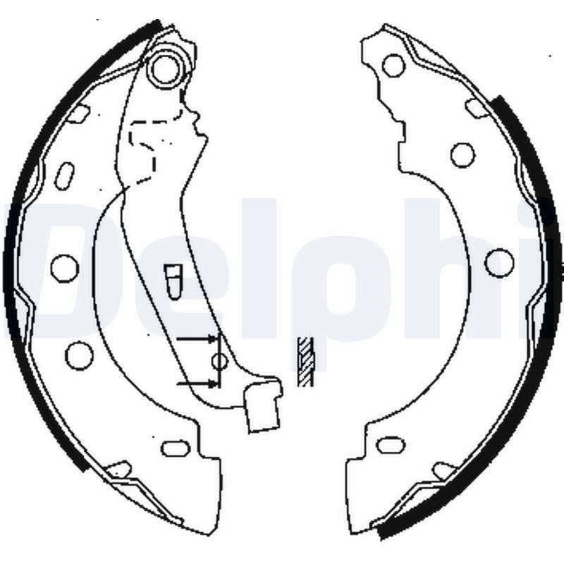 JEU DE MACHOIRES DE FREIN