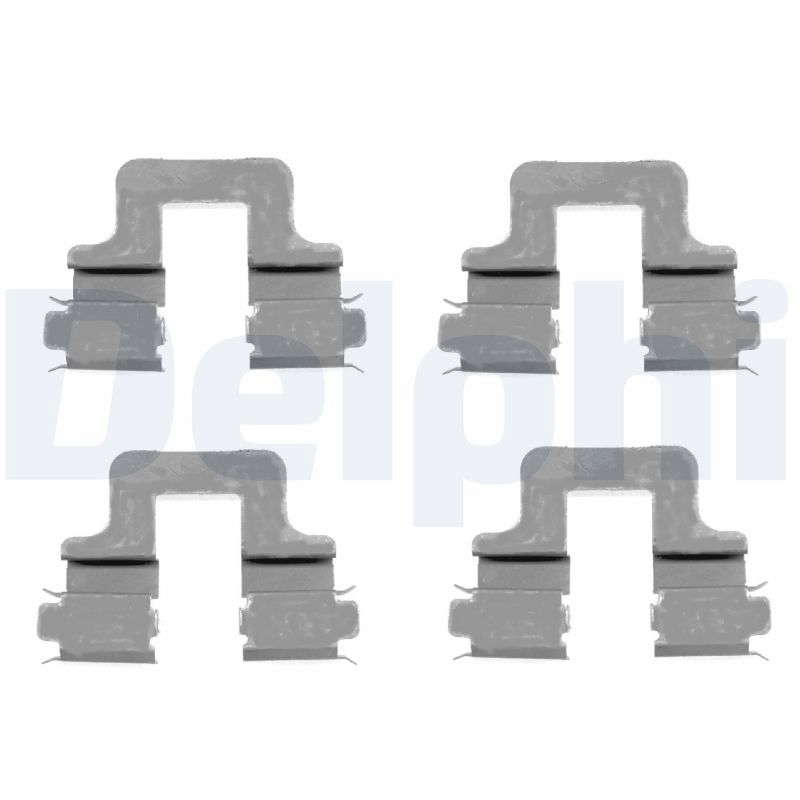 KIT ACCESSOIRES PLAQUETTES DE FREIN