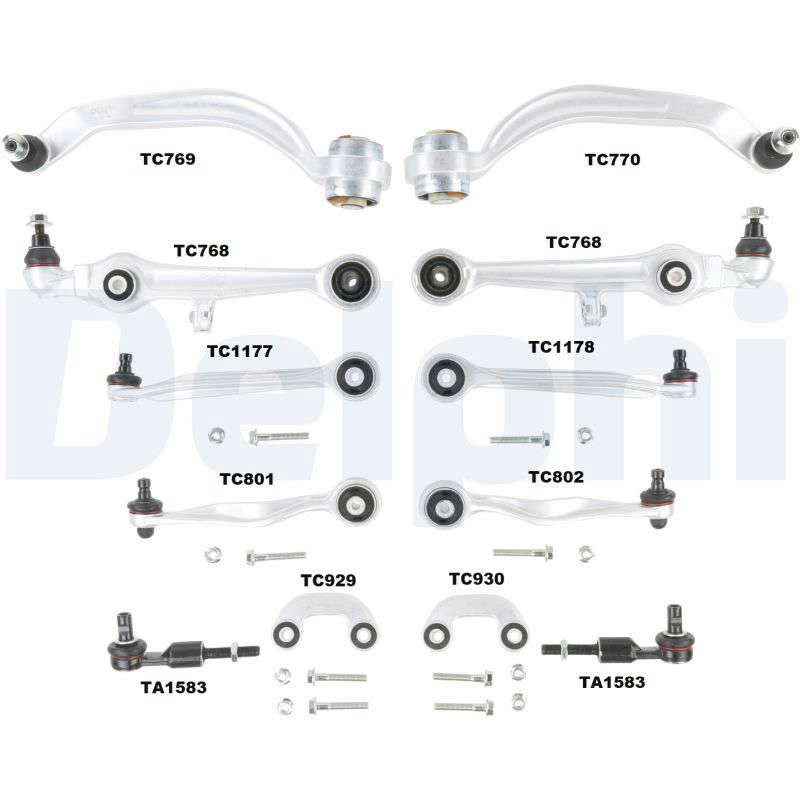 BRAS DE SUSPENSION KIT ALUMINIUM