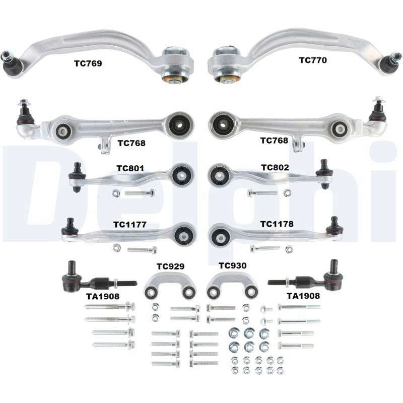 BRAS DE SUSPENSION KIT ALUMINIUM