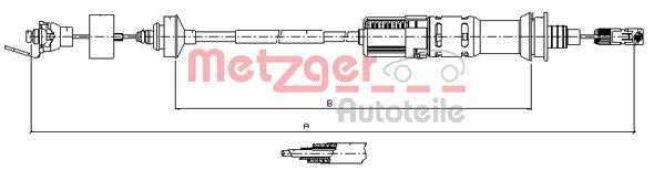 Câble embrayage