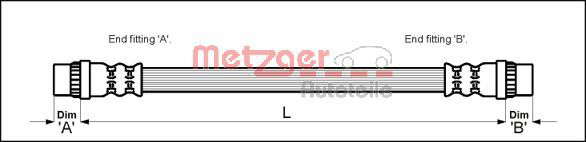 Flexible de frein