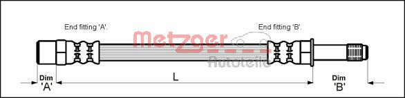 Flexible de frein
