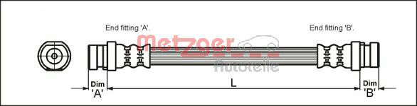 Flexible de frein