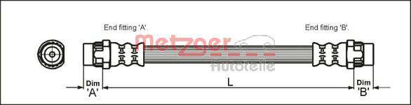 Flexible de frein