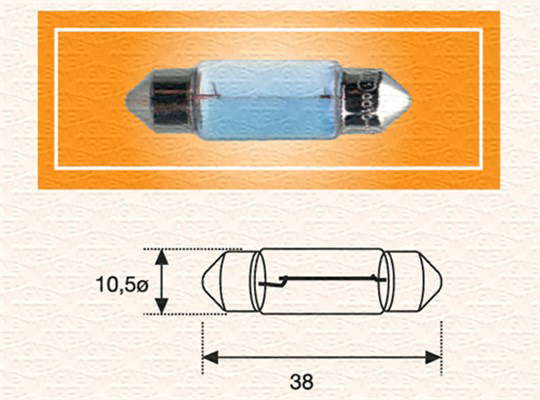 Ampoule de plaque d'immatriculation