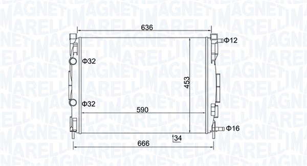 Radiateur moteur