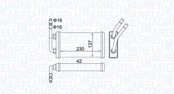 Radiateur chauffage