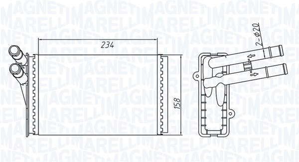 Radiateur chauffage