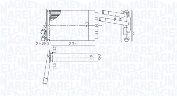 Radiateur chauffage
